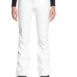 NWT ROXY SNOWPANTS XL GREY/white